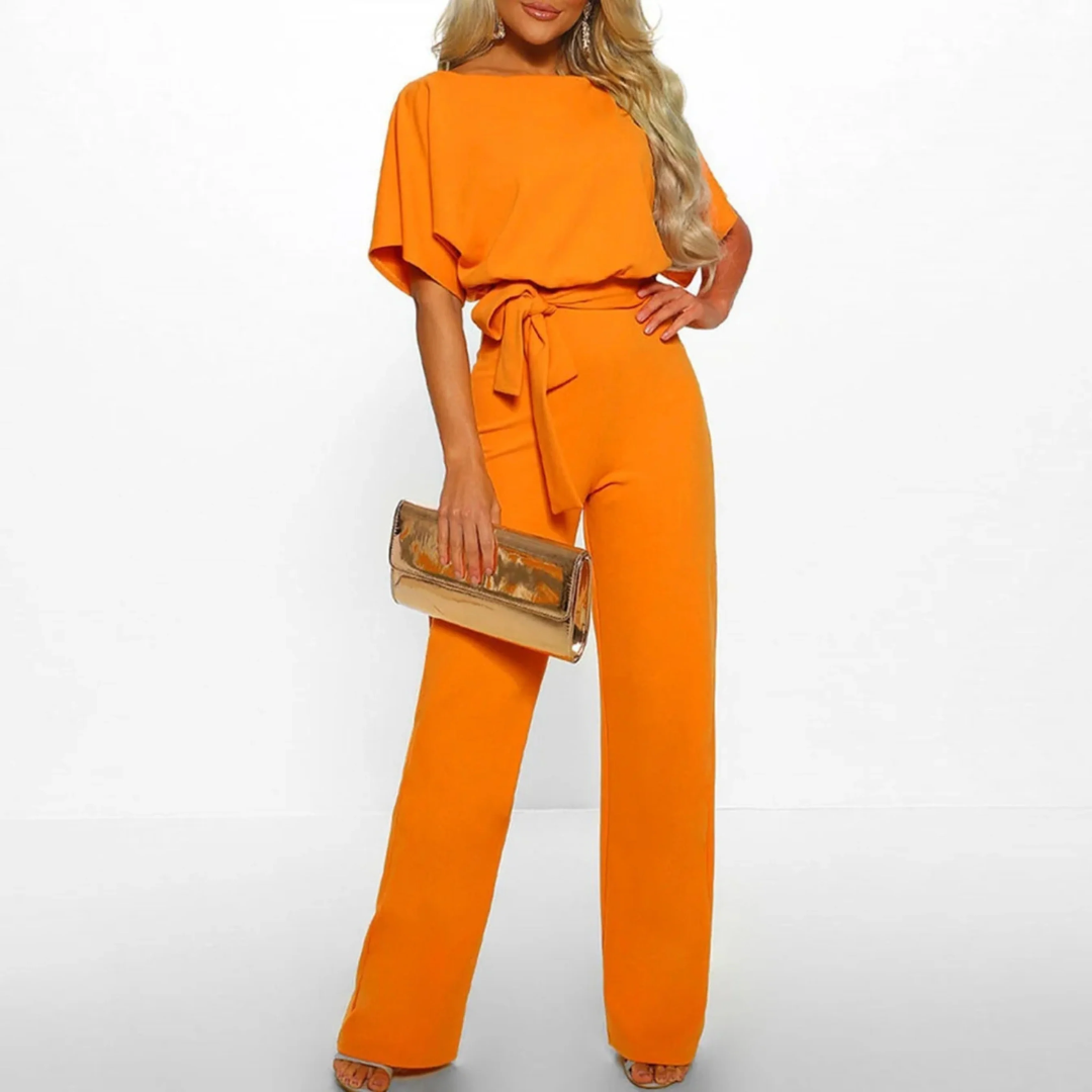 Nadine | Damen Jumpsuit Mit Schnürung