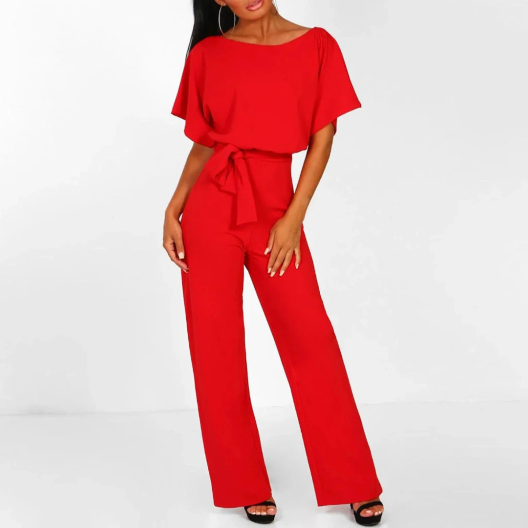 Nadine | Damen Jumpsuit Mit Schnürung
