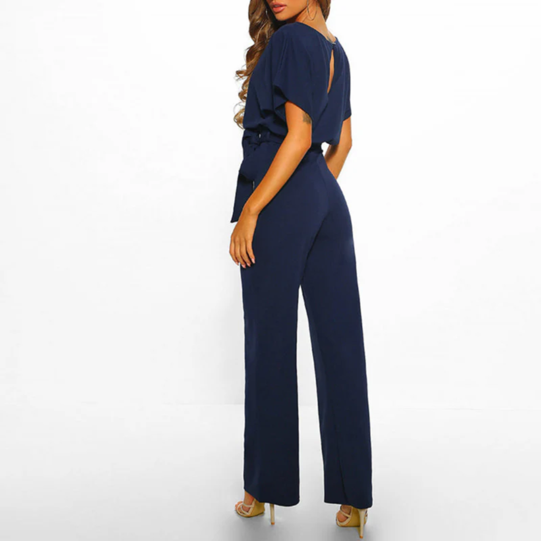 Nadine | Damen Jumpsuit Mit Schnürung