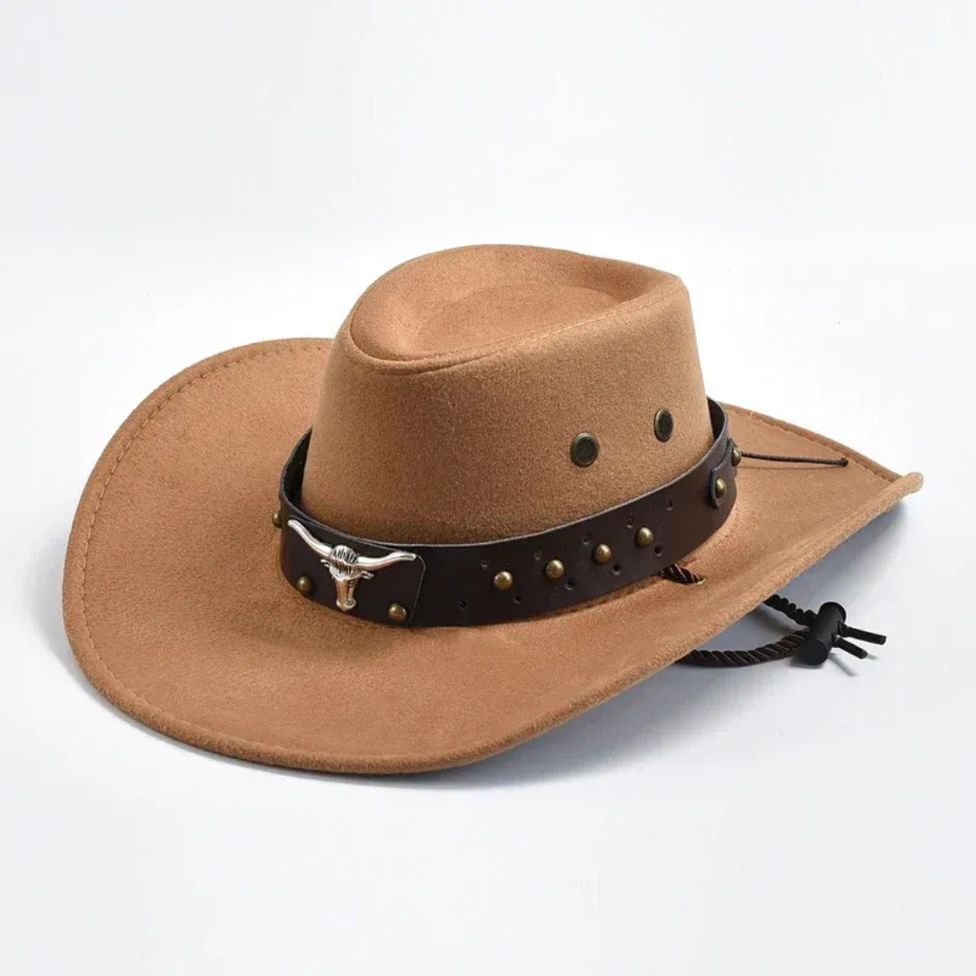 Norbert | Herren Cowboy Hut mit breiter Krempe