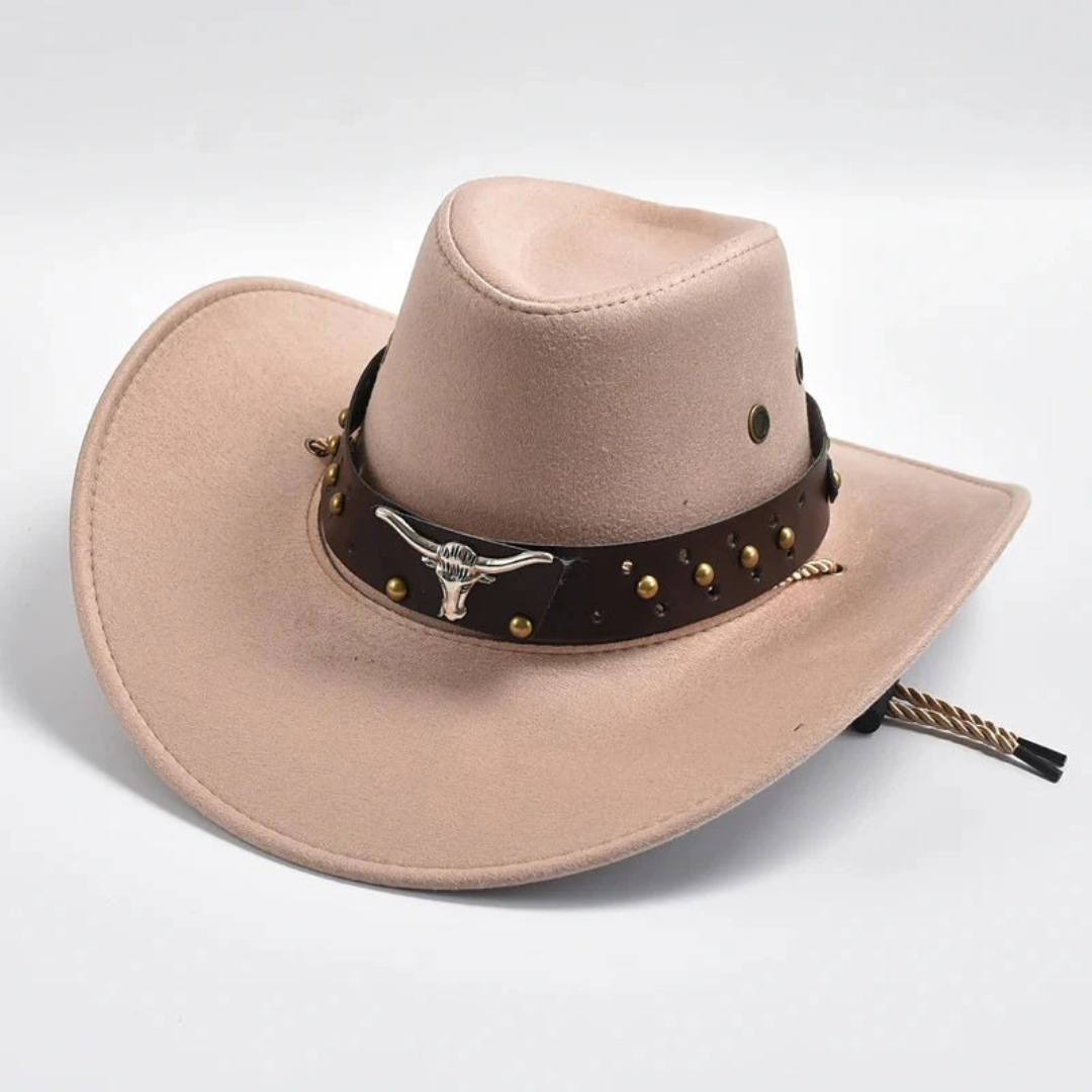 Norbert | Herren Cowboy Hut mit breiter Krempe
