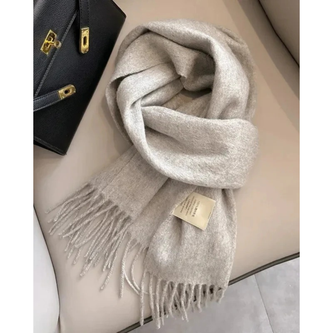 Wollschal Damen – Schal aus 100% Wolle für Frühling und Sommer