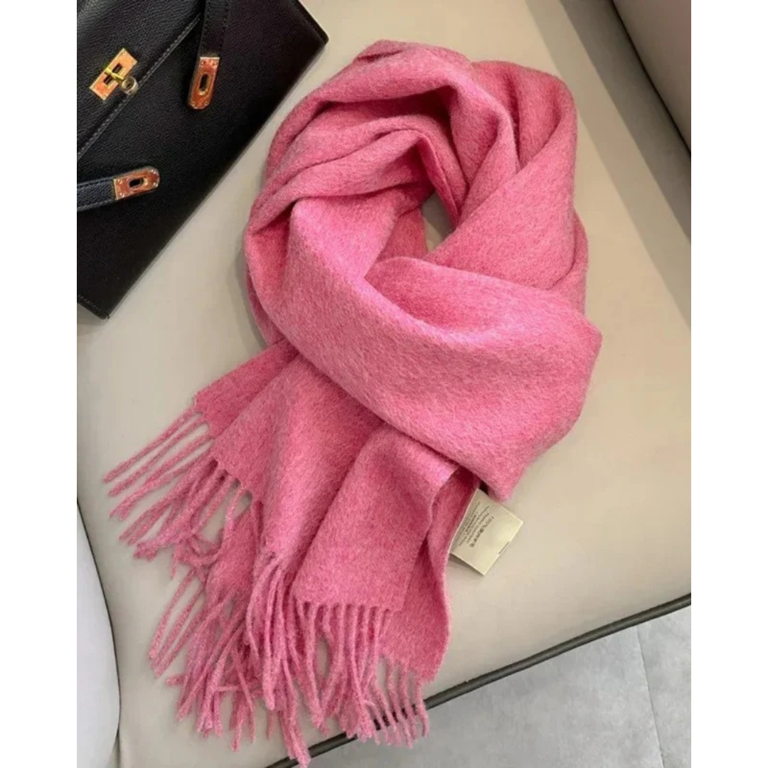 Wollschal Damen – Schal aus 100% Wolle für Frühling und Sommer