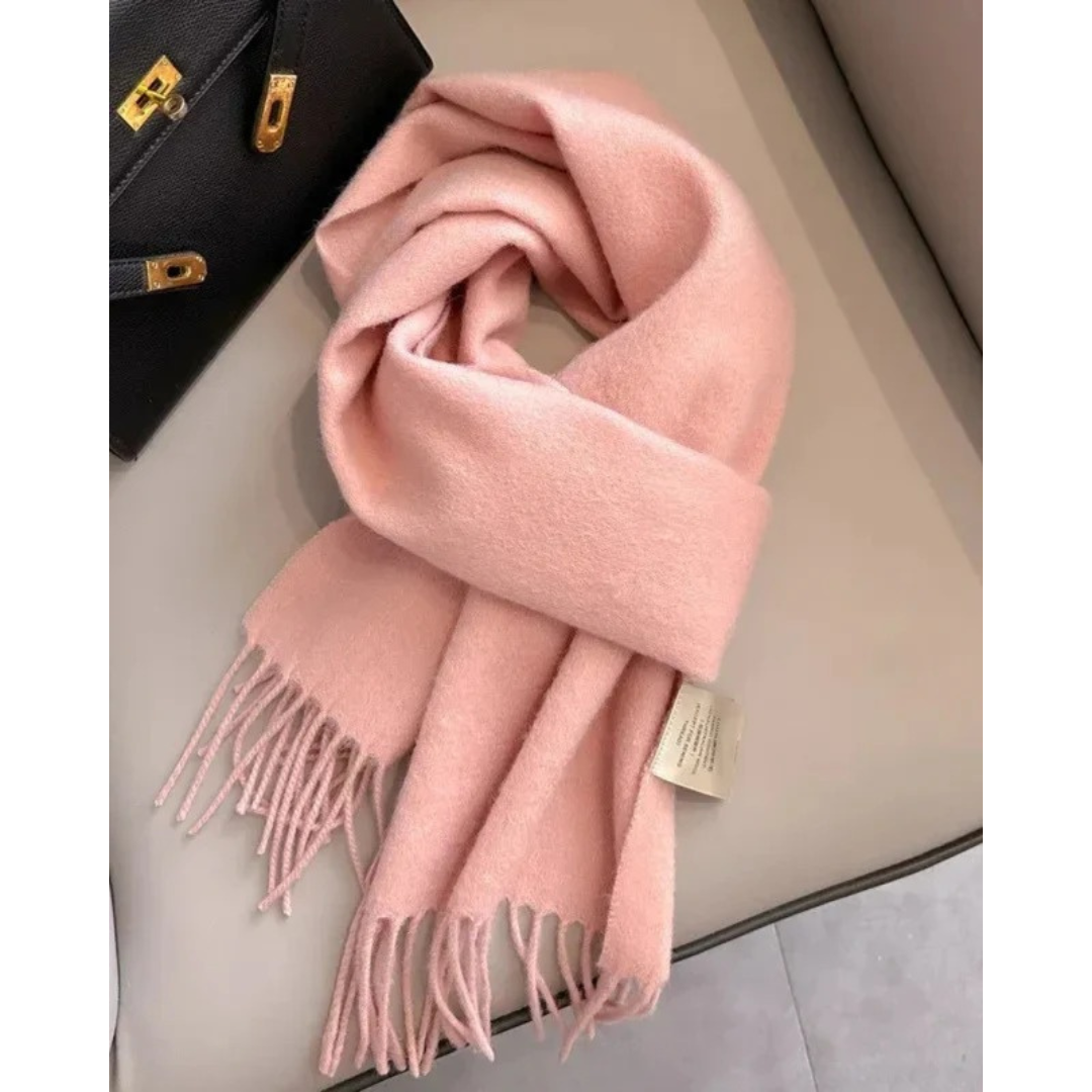 Wollschal Damen – Schal aus 100% Wolle für Frühling und Sommer