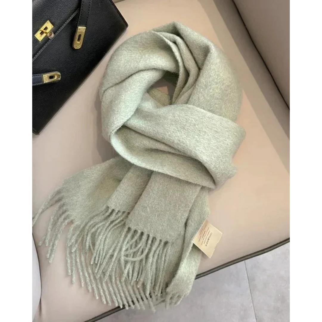 Wollschal Damen – Schal aus 100% Wolle für Frühling und Sommer