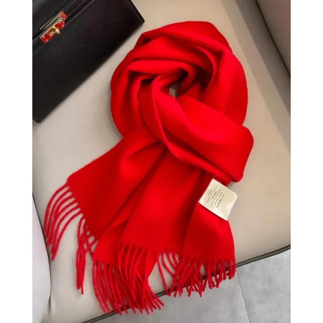 Wollschal Damen – Schal aus 100% Wolle für Frühling und Sommer
