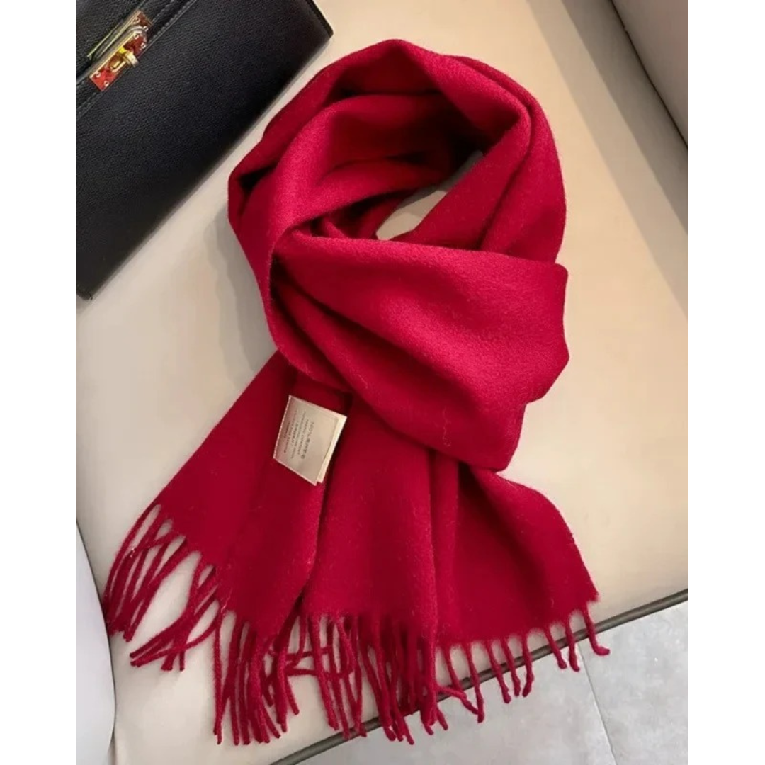 Wollschal Damen – Schal aus 100% Wolle für Frühling und Sommer