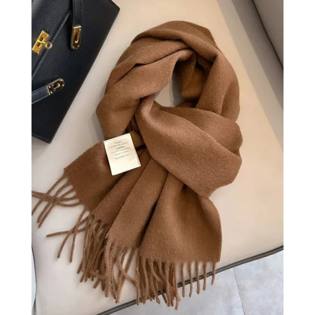 Wollschal Damen – Schal aus 100% Wolle für Frühling und Sommer