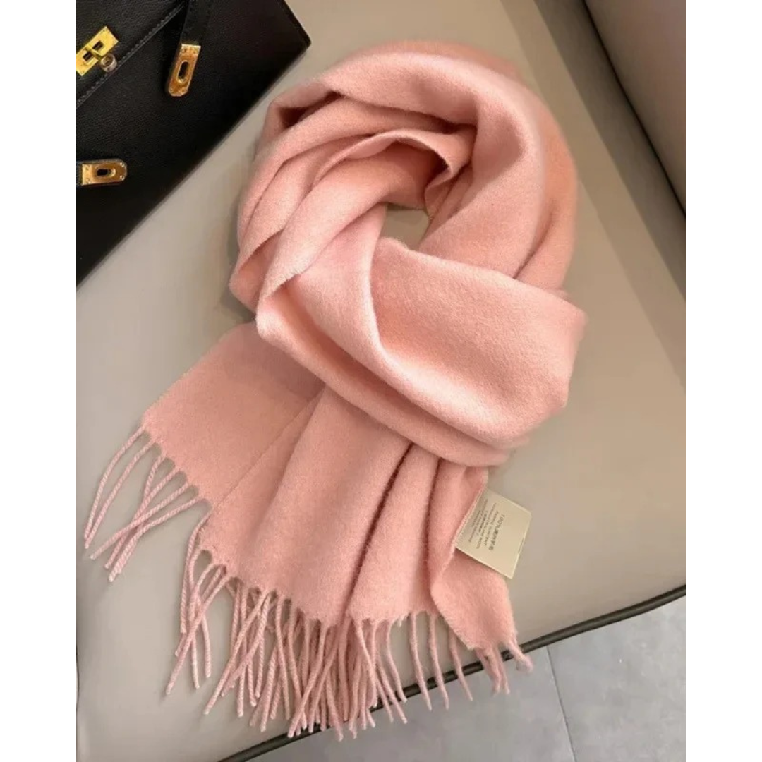 Wollschal Damen – Schal aus 100% Wolle für Frühling und Sommer
