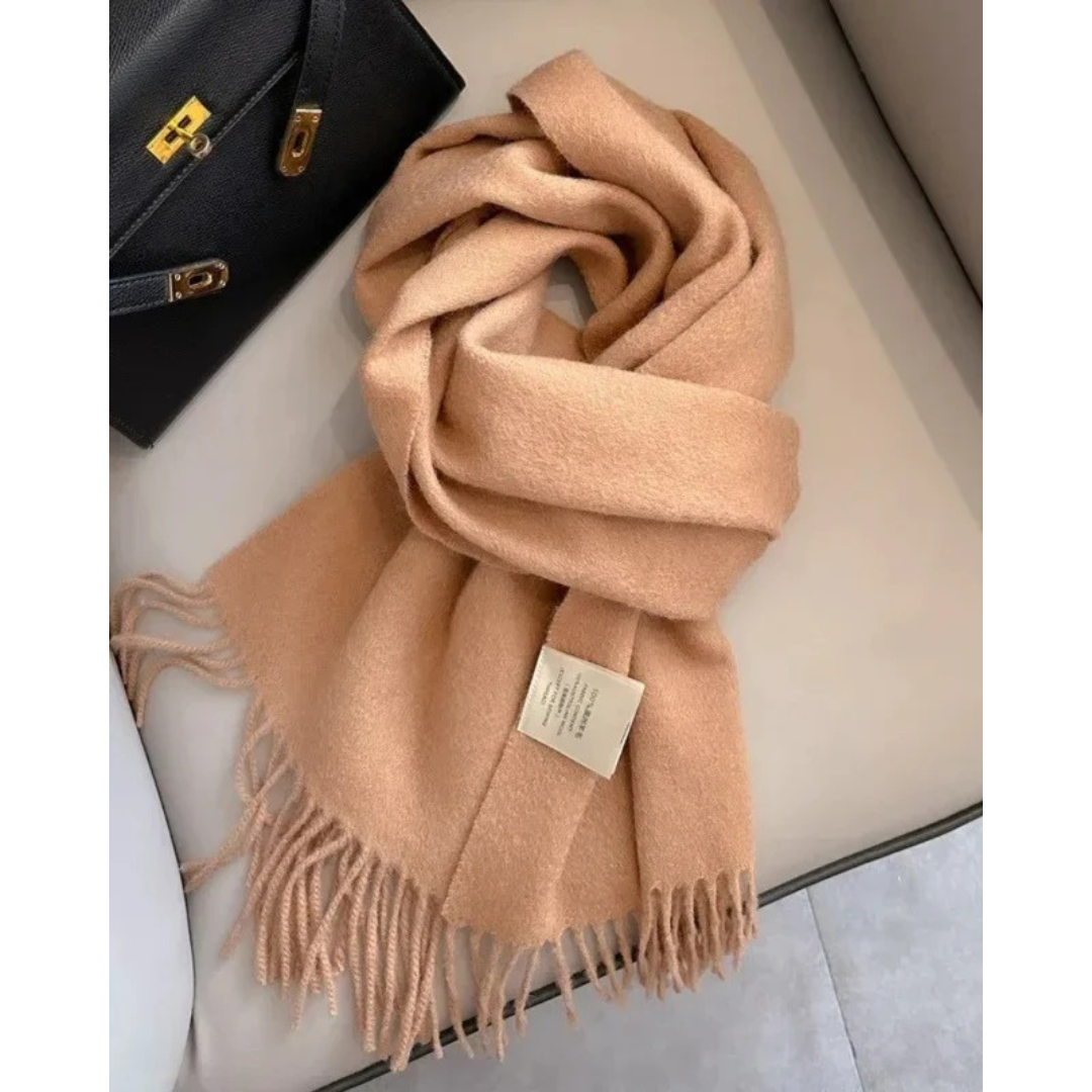 Wollschal Damen – Schal aus 100% Wolle für Frühling und Sommer