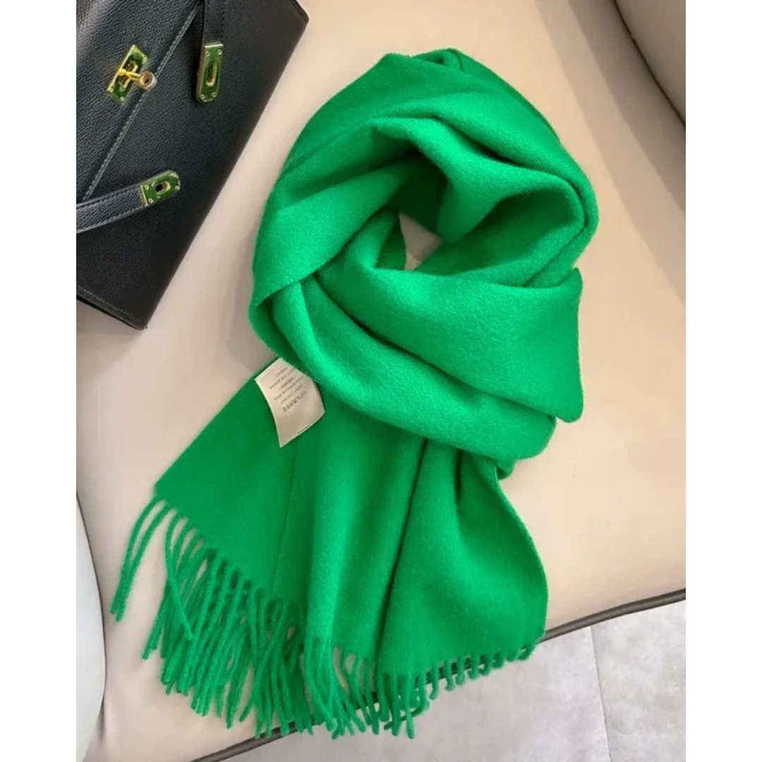 Wollschal Damen – Schal aus 100% Wolle für Frühling und Sommer