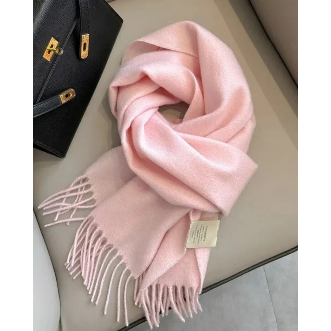 Wollschal Damen – Schal aus 100% Wolle für Frühling und Sommer