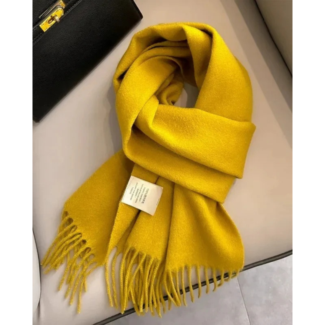 Wollschal Damen – Schal aus 100% Wolle für Frühling und Sommer