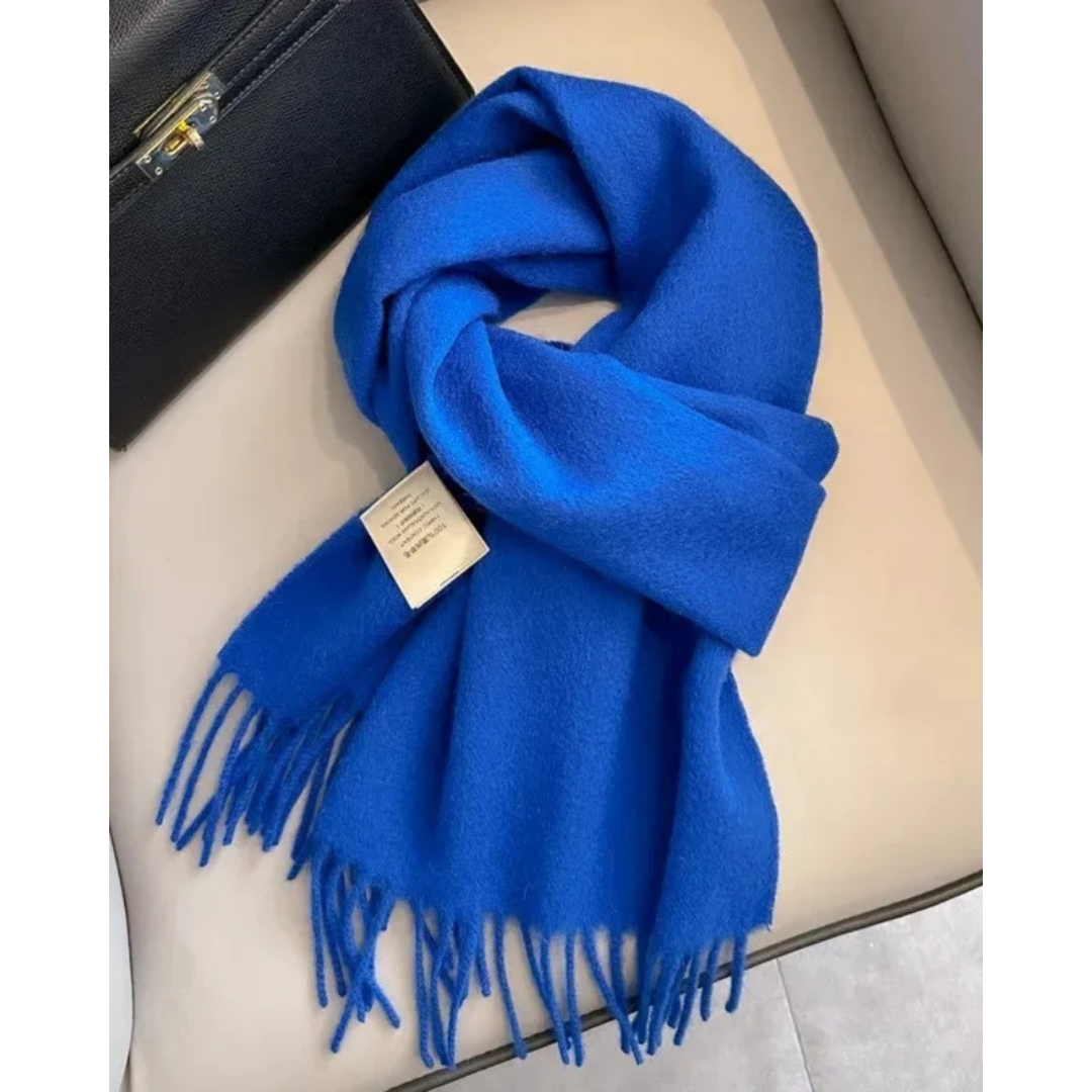 Wollschal Damen – Schal aus 100% Wolle für Frühling und Sommer