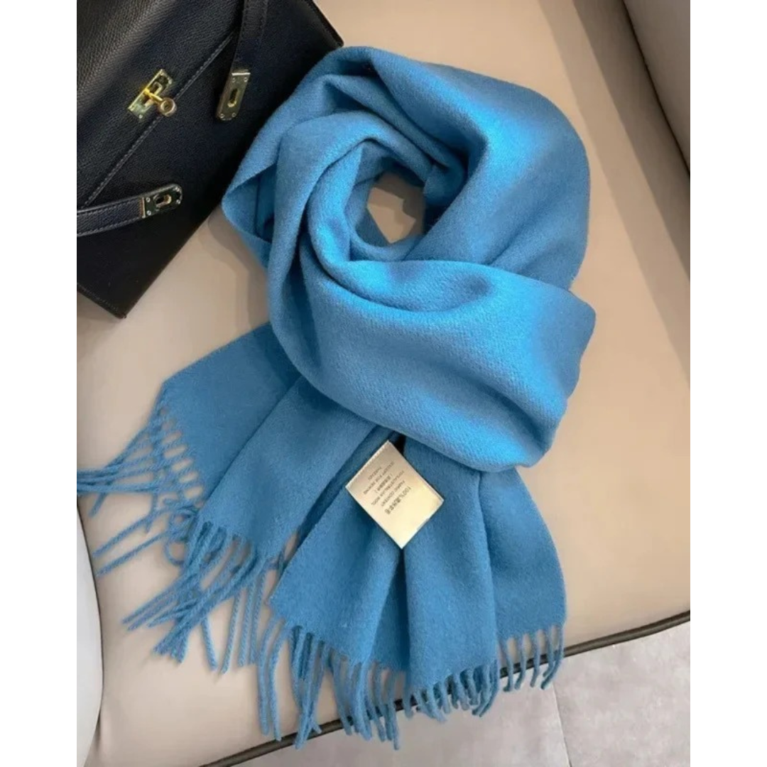 Wollschal Damen – Schal aus 100% Wolle für Frühling und Sommer