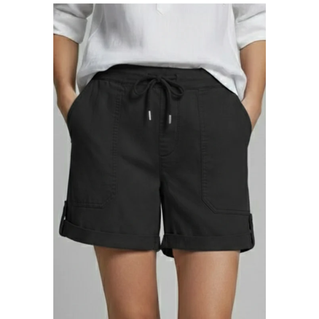 Paula | Damen Shorts Mit Kordelzug Und Taschen Für Alltag