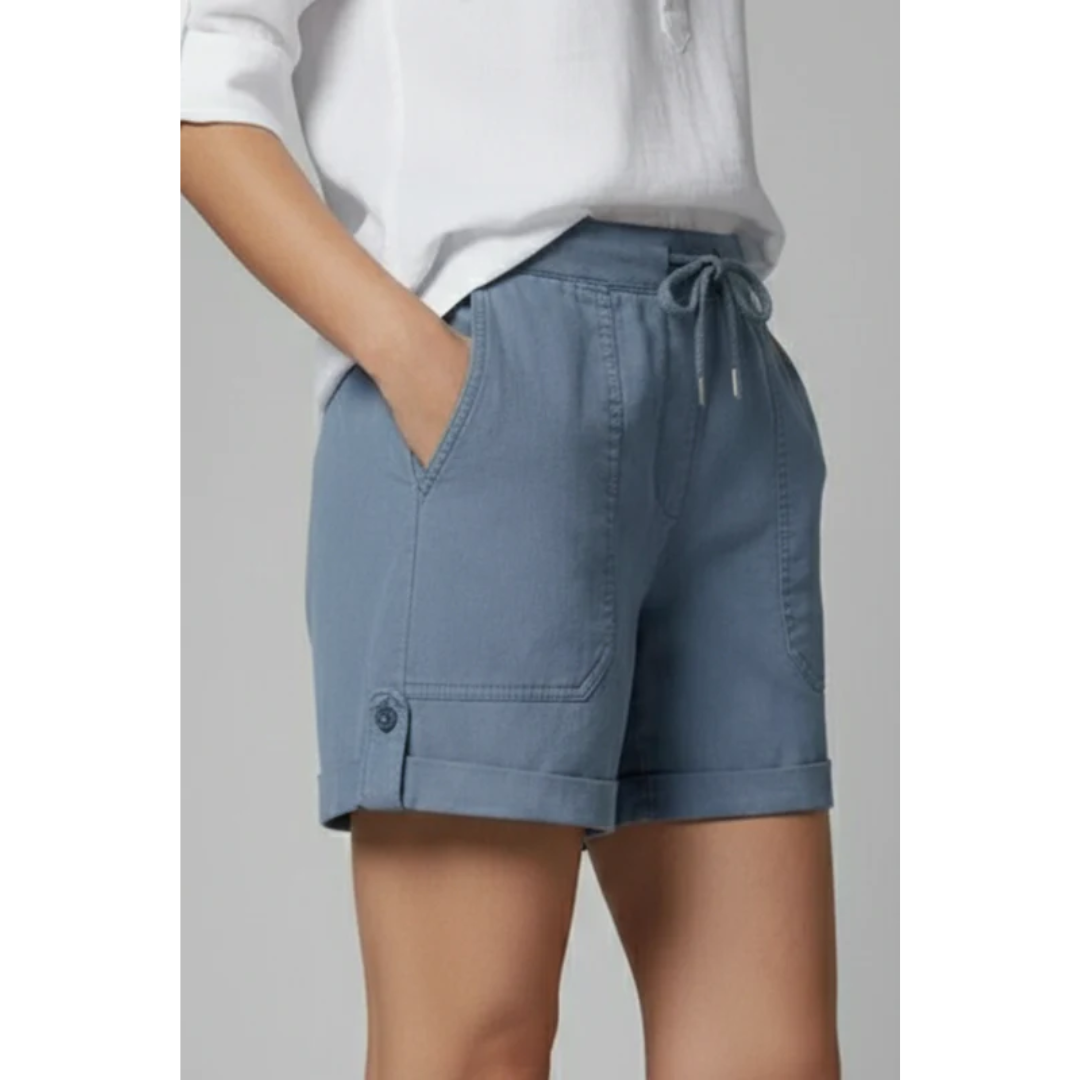Paula | Damen Shorts Mit Kordelzug Und Taschen Für Alltag