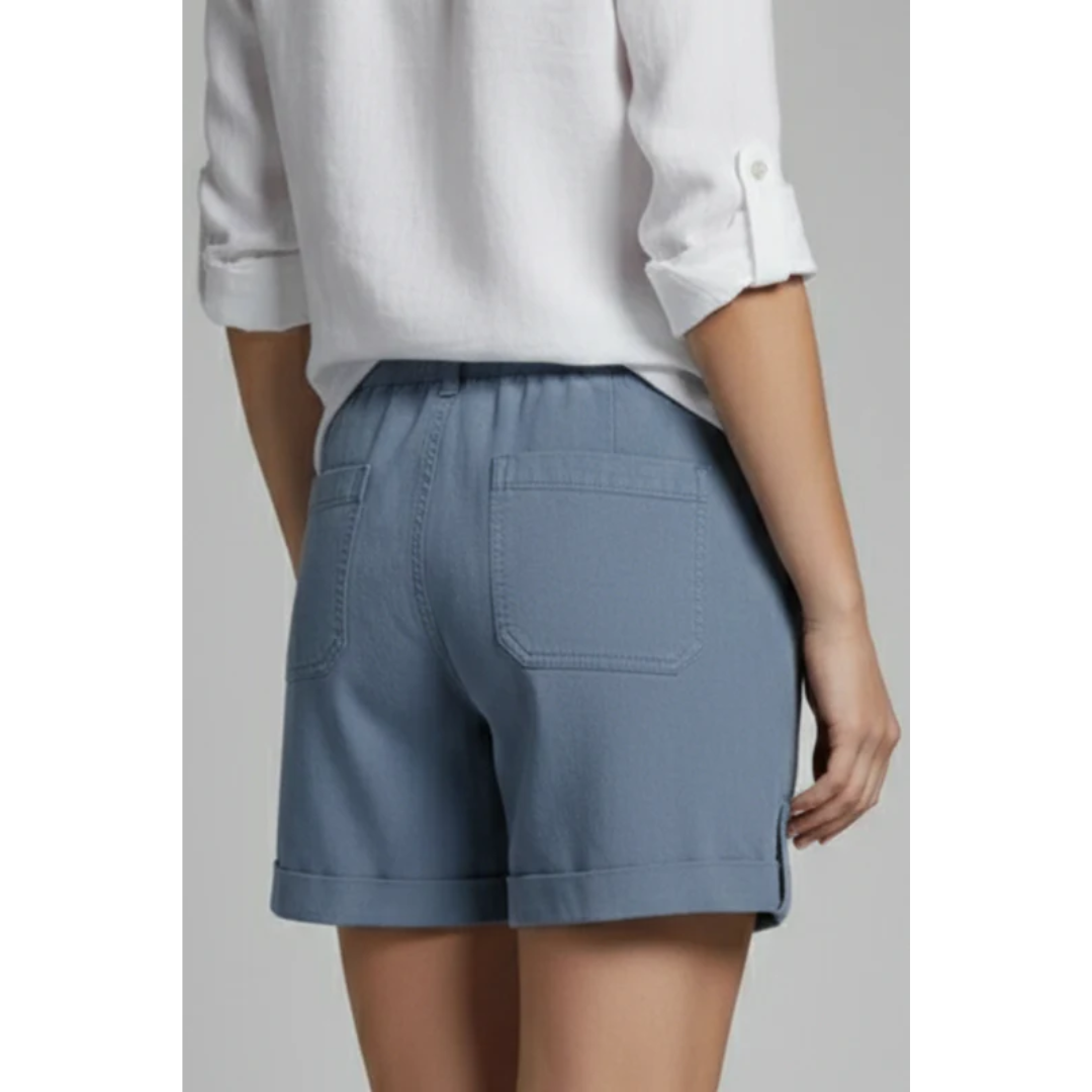 Paula | Damen Shorts Mit Kordelzug Und Taschen Für Alltag