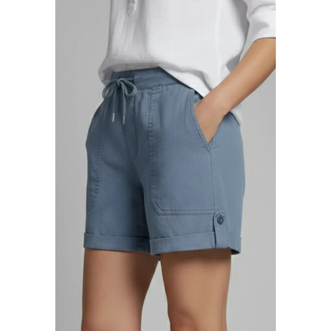 Paula | Damen Shorts Mit Kordelzug Und Taschen Für Alltag