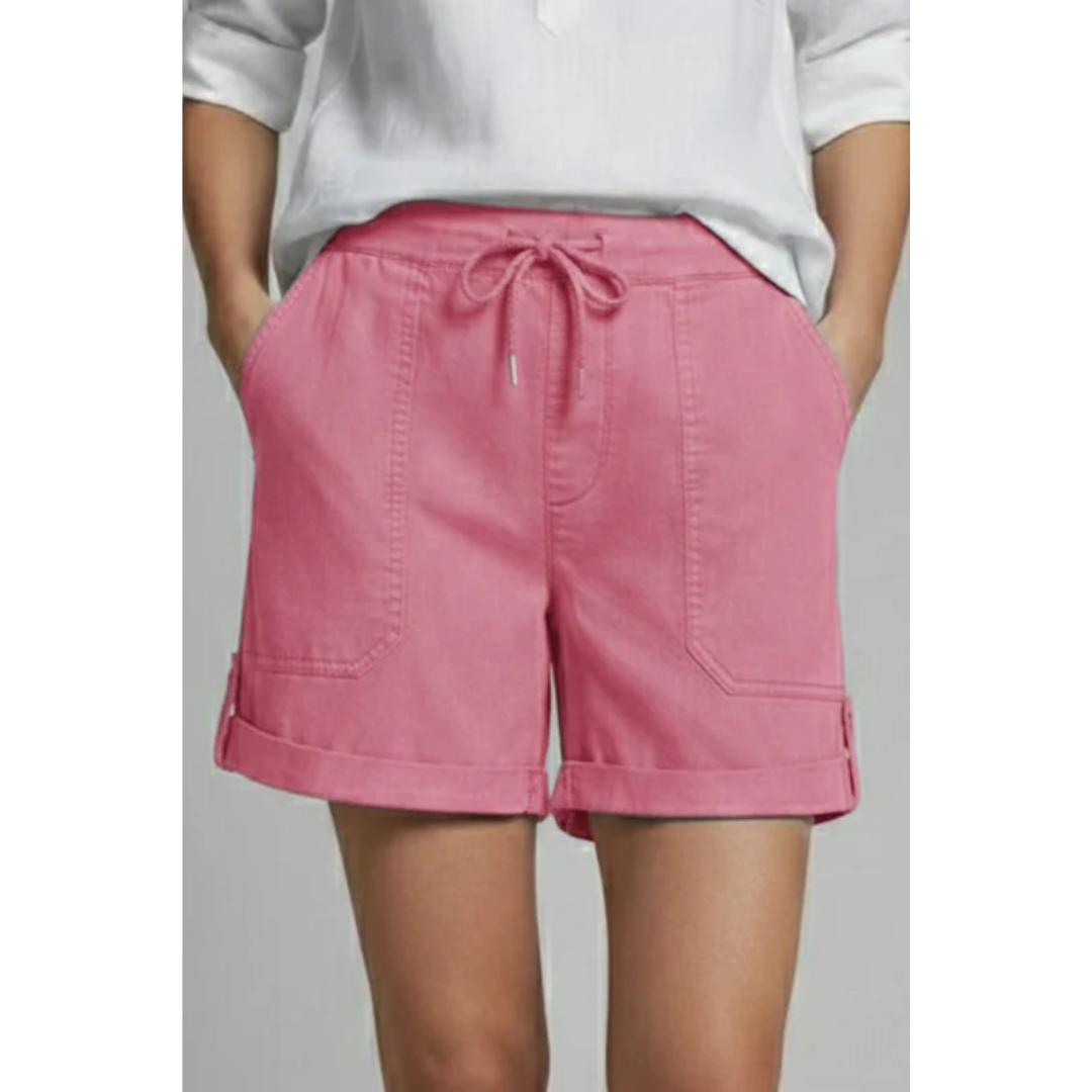 Paula | Damen Shorts Mit Kordelzug Und Taschen Für Alltag