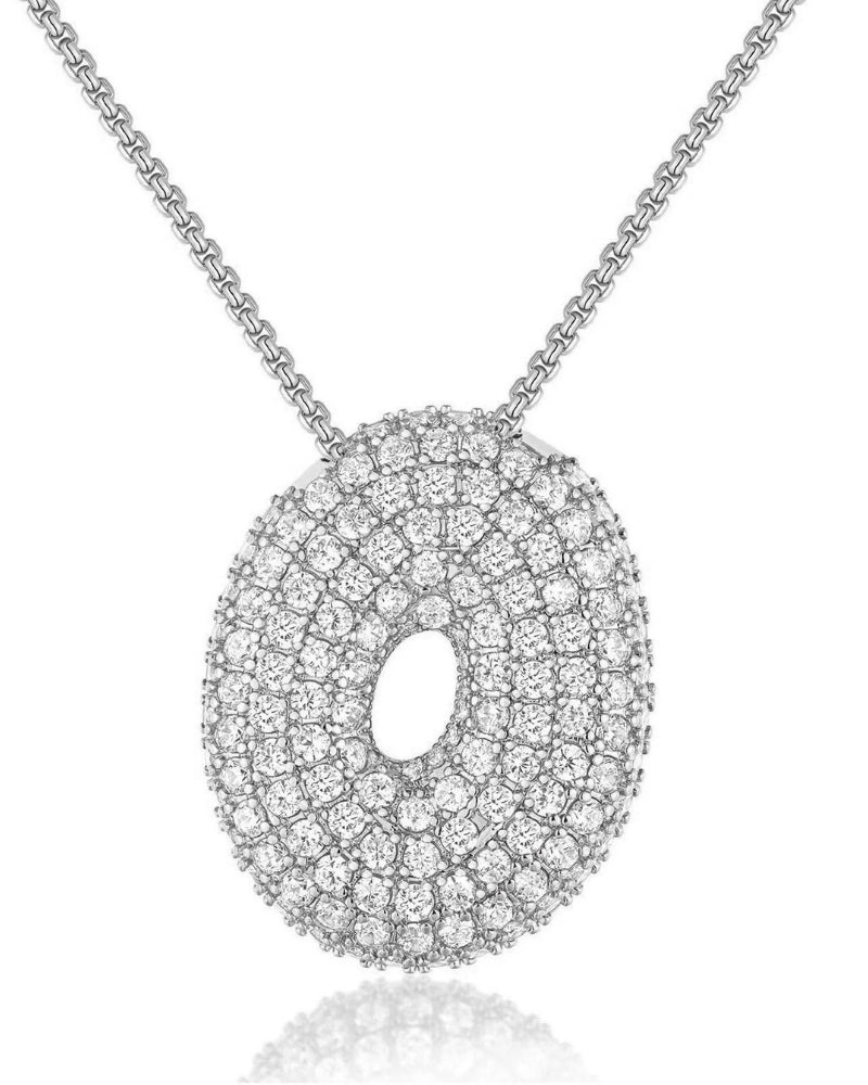 Personalisierte Bubble Kette – Alphabet-Halskette für den Alltag