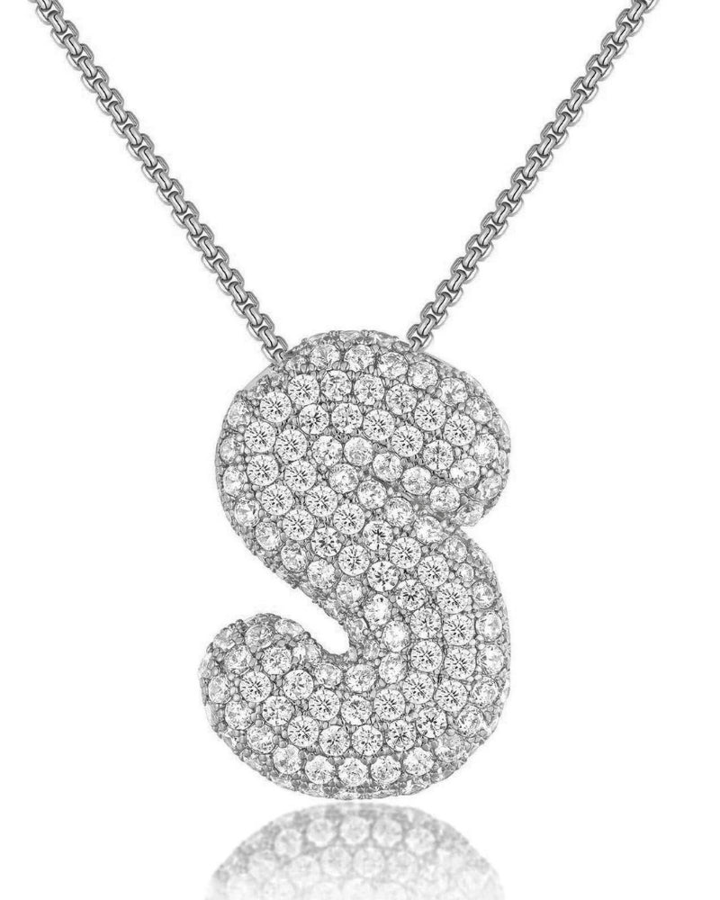 Personalisierte Bubble Kette – Alphabet-Halskette für den Alltag