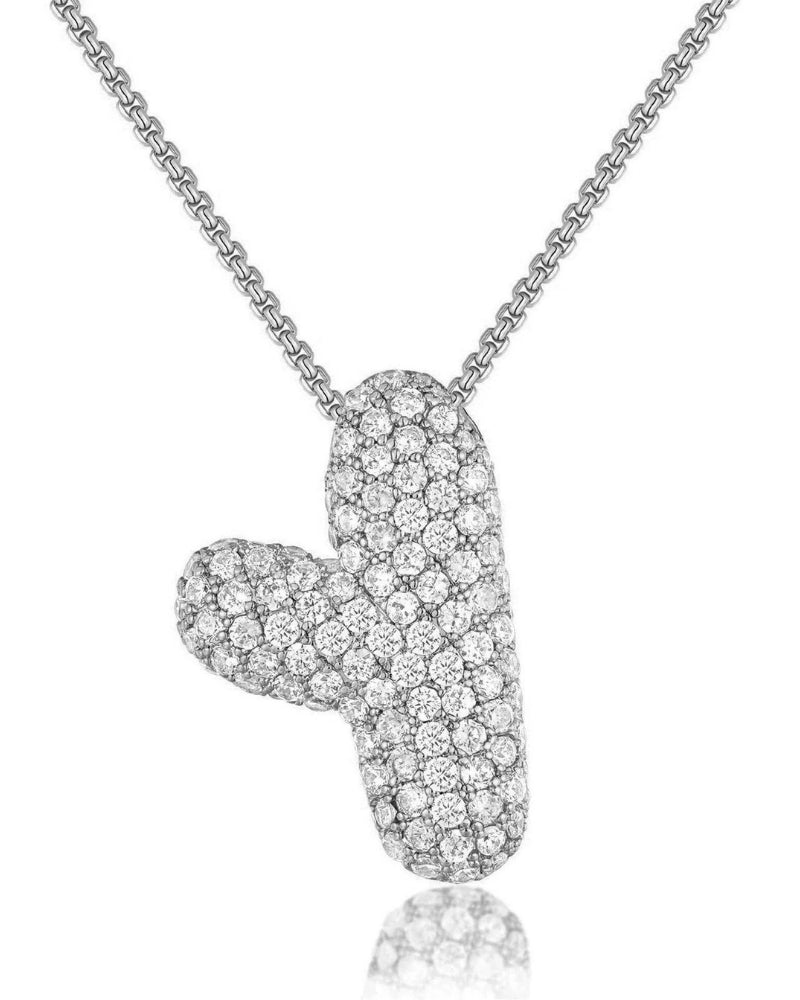 Personalisierte Bubble Kette – Alphabet-Halskette für den Alltag