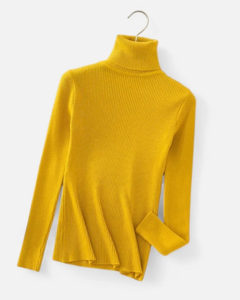 Pullover für Damen – Rollkragen-Design mit klarer Silhouette und vielseitiger Passform