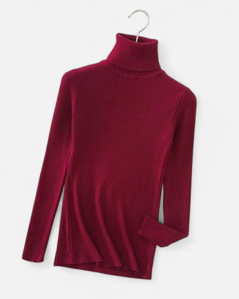 Pullover für Damen – Rollkragen-Design mit klarer Silhouette und vielseitiger Passform