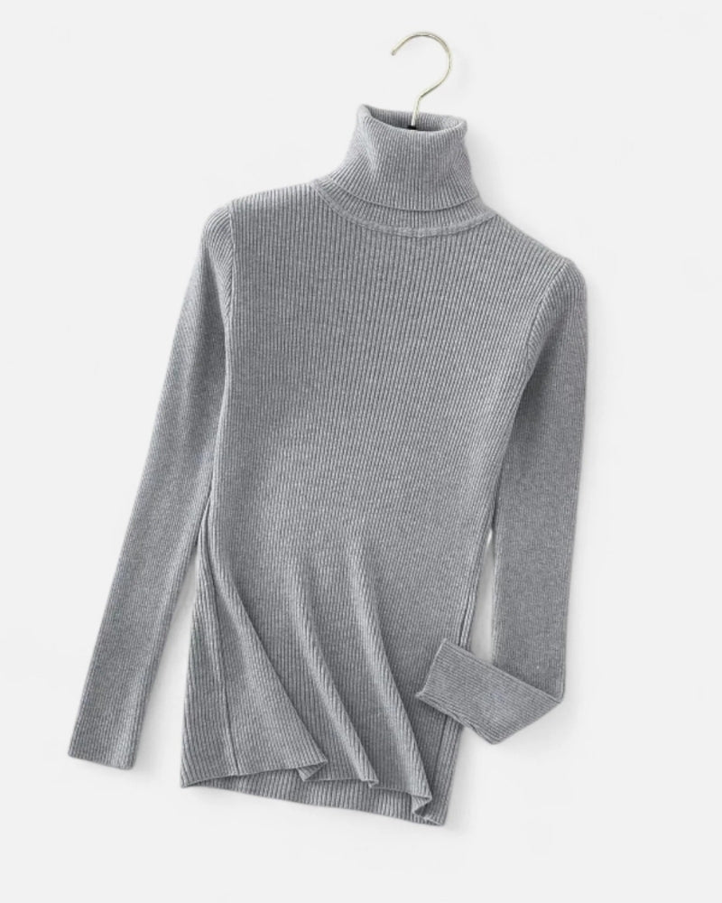 Pullover für Damen – Rollkragen-Design mit klarer Silhouette und vielseitiger Passform