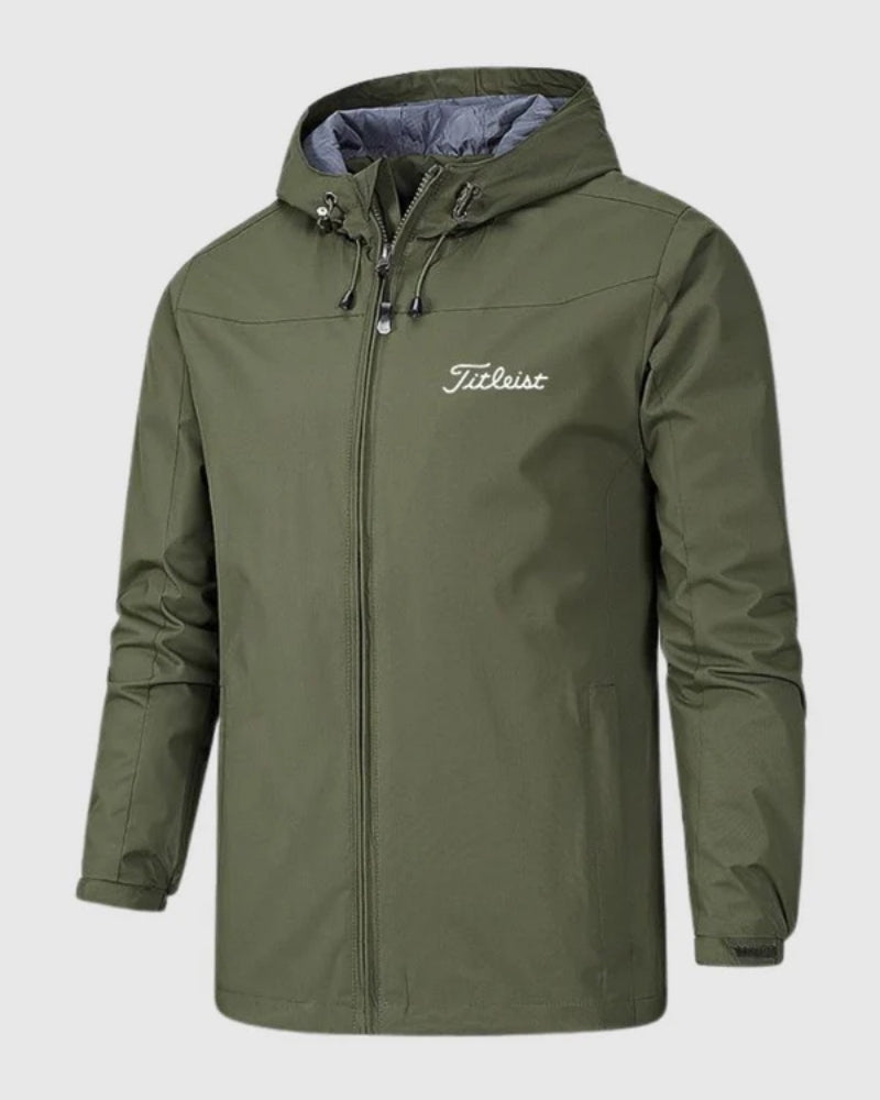 Regenjacke Damen – Leichte Wind- und Wetterjacke mit Kapuze