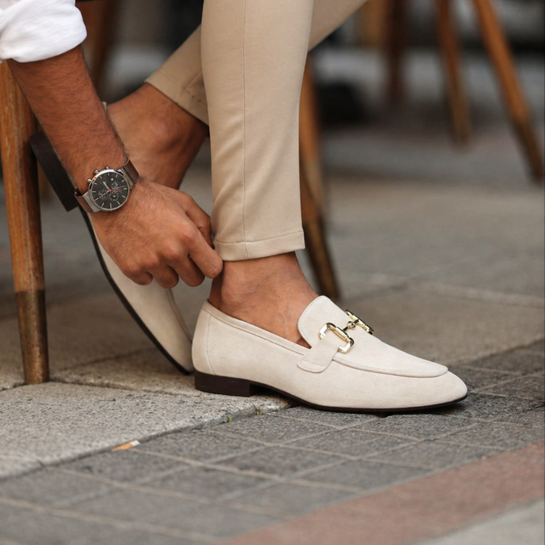 René | Herren Loafer mit Schnalle klassisch