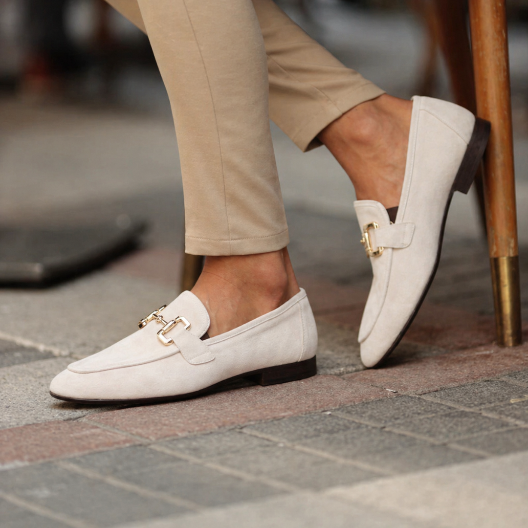 René | Herren Loafer mit Schnalle klassisch