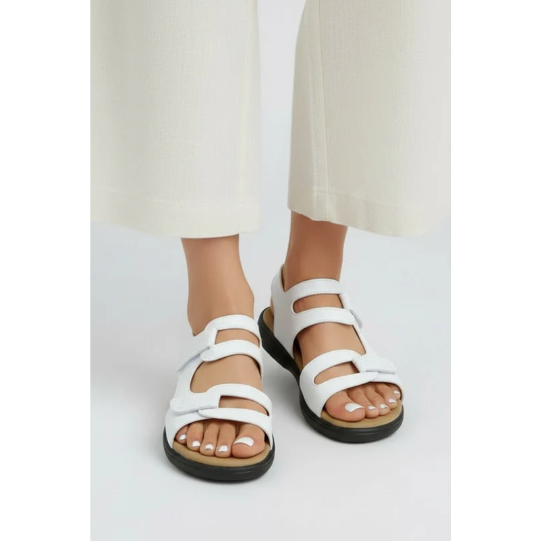 Runa | Damen Sandalen Mit Absatz Und Riemen Für Alltag
