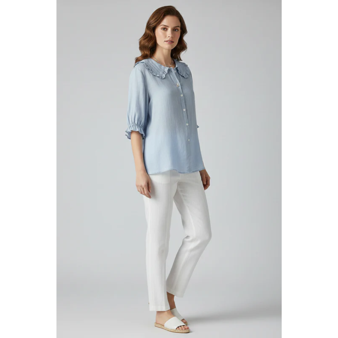 Sandra | Damen Bluse Langarm