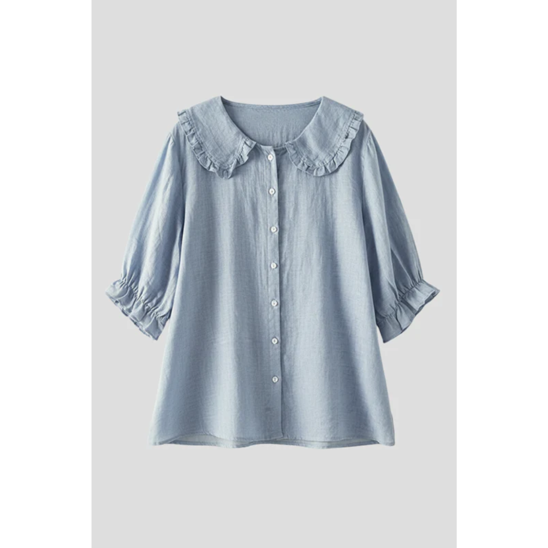 Sandra | Damen Bluse Langarm