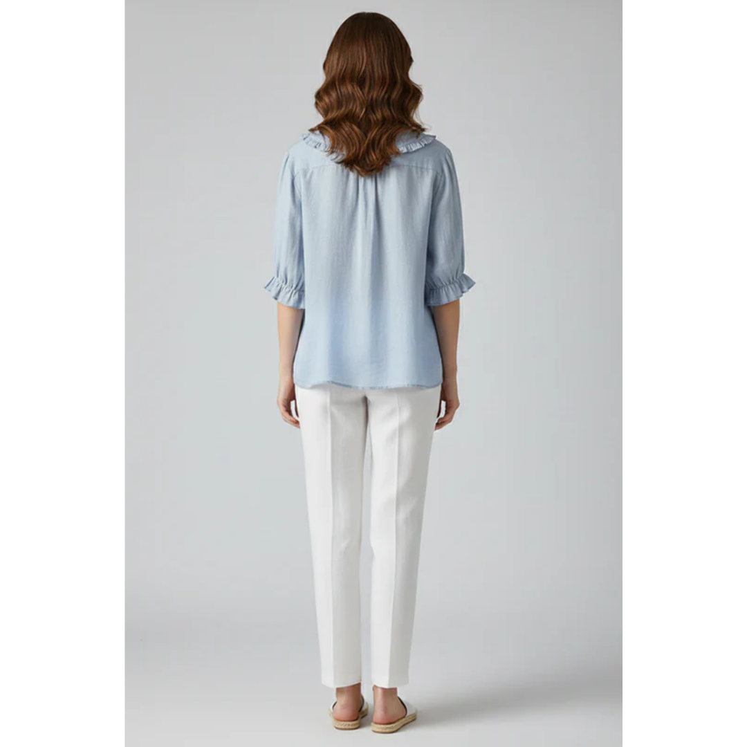 Sandra | Damen Bluse Langarm
