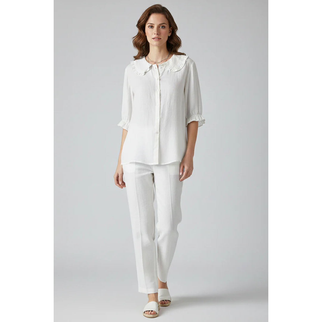 Sandra | Damen Bluse Langarm