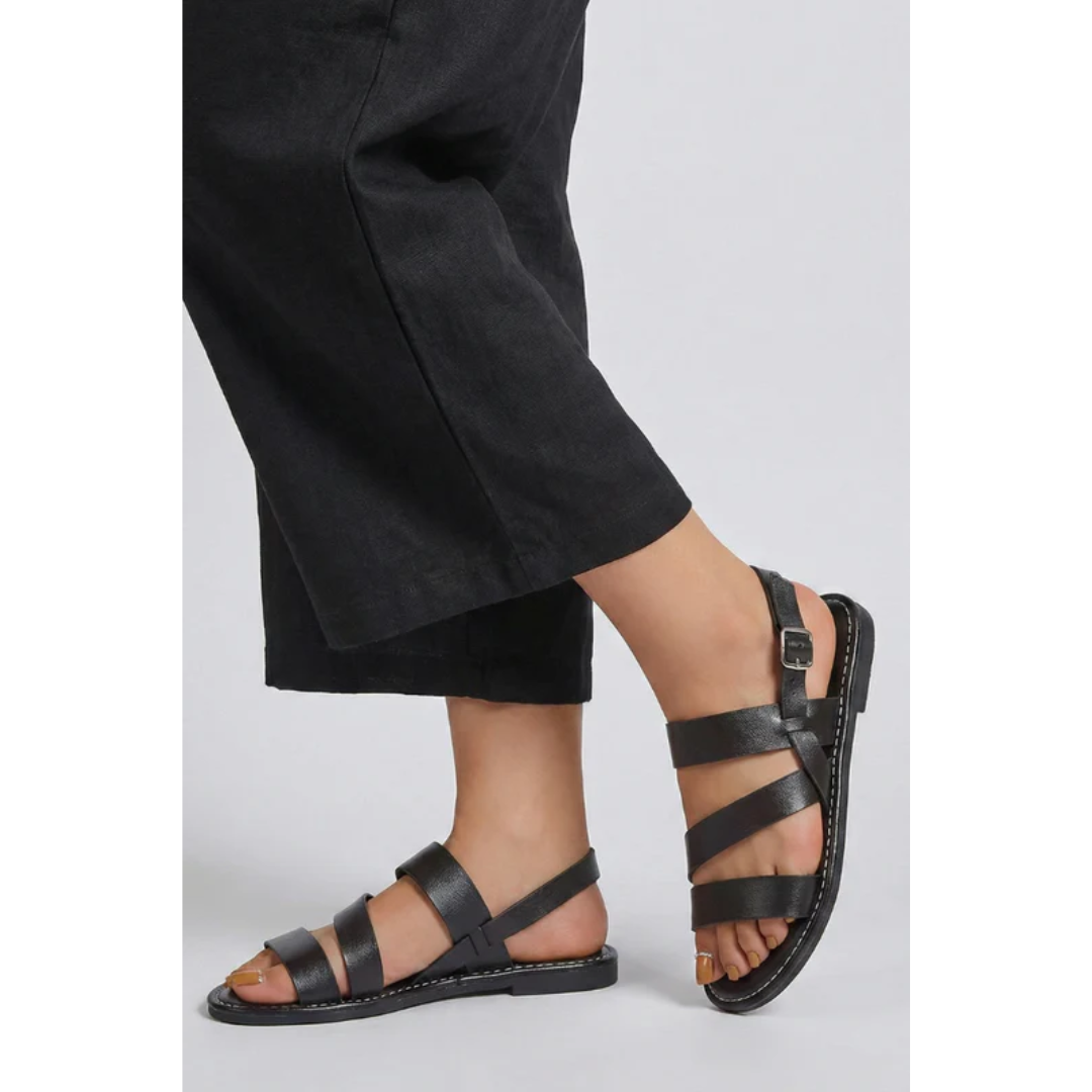 Sela | Damen Sandalen Mit Riemen Für Alltag