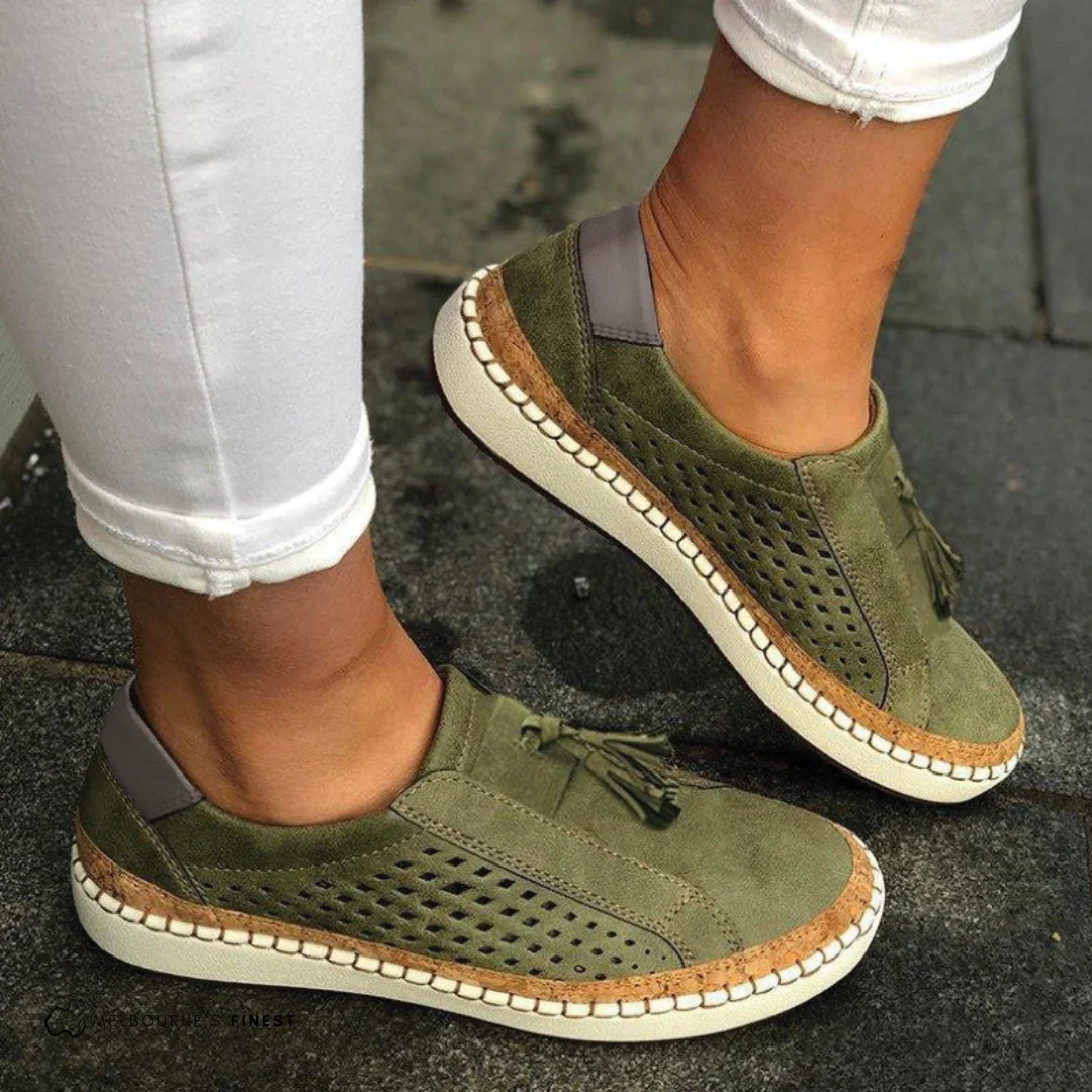 Selina | Damen Sommer Schuhe Slip-On