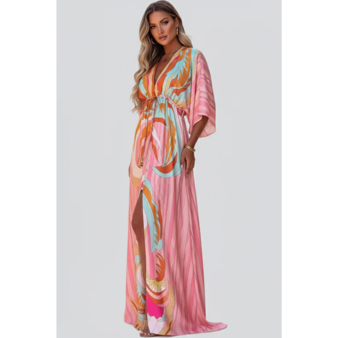Serafina | Damen Sommerkleid Maxi