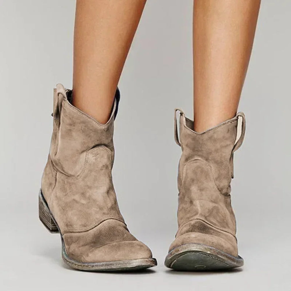 Sicherer Sitz Stiefeletten Damen – Bequem mit rutschfester Sohle