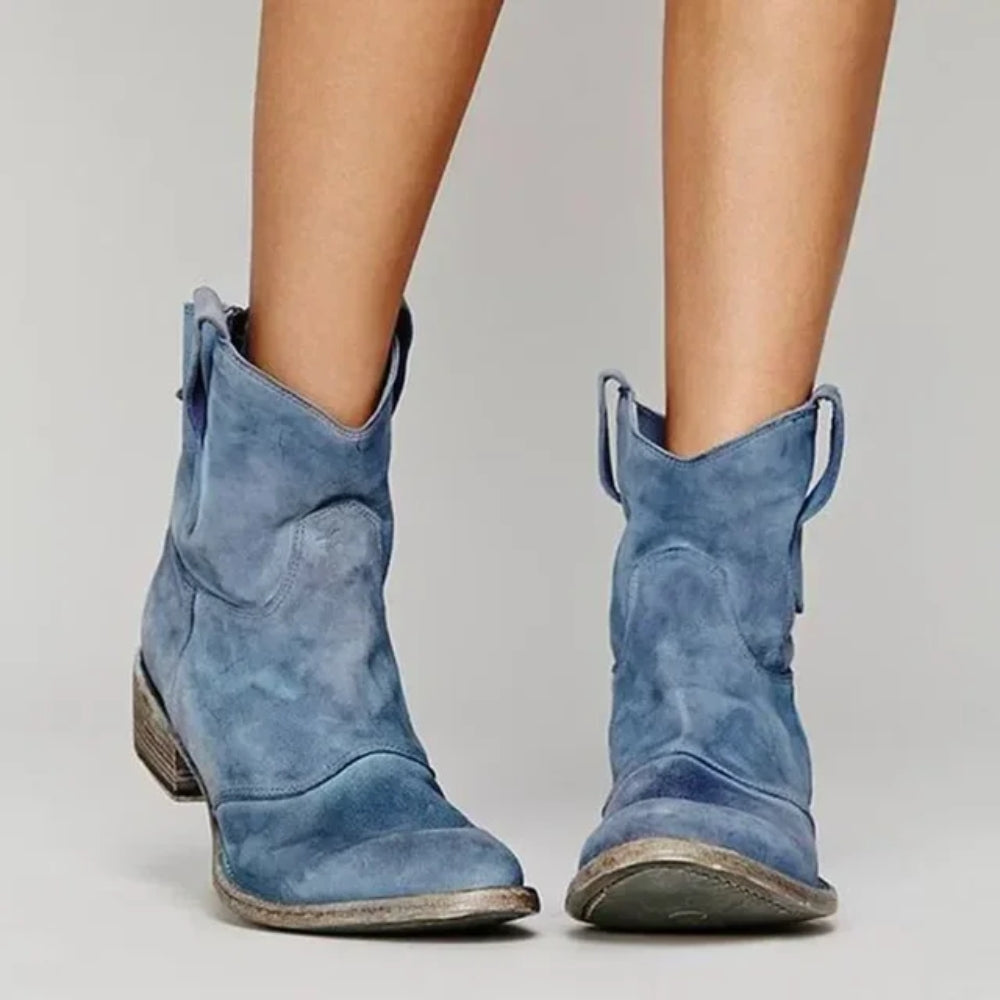 Sicherer Sitz Stiefeletten Damen – Bequem mit rutschfester Sohle