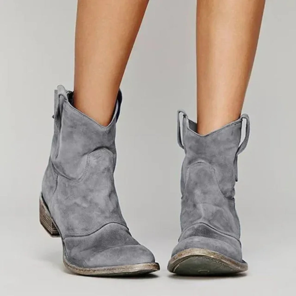 Sicherer Sitz Stiefeletten Damen – Bequem mit rutschfester Sohle