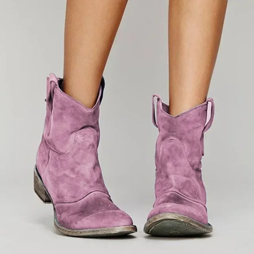 Sicherer Sitz Stiefeletten Damen – Bequem mit rutschfester Sohle
