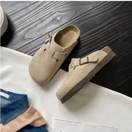 Unisex Slip On Clogs - Bequeme Alltagsschuhe mit Schnallenpassform