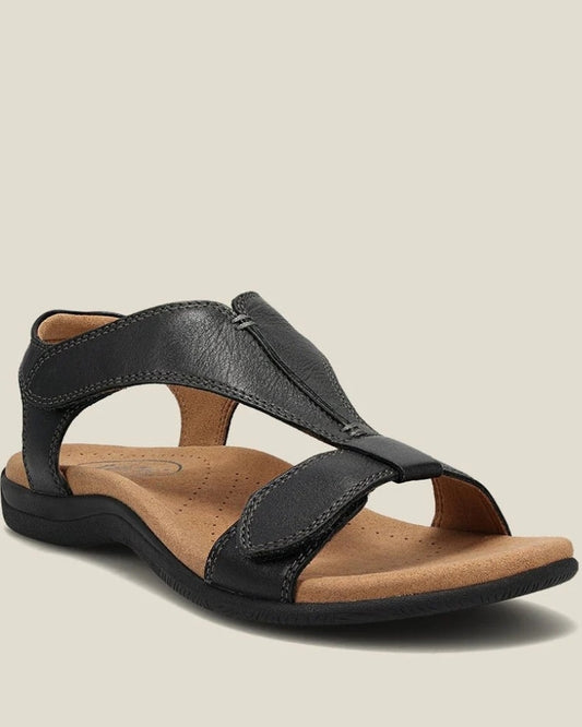 Sommer Sandalen Damen mit klarem Riemen-Design | Bequem