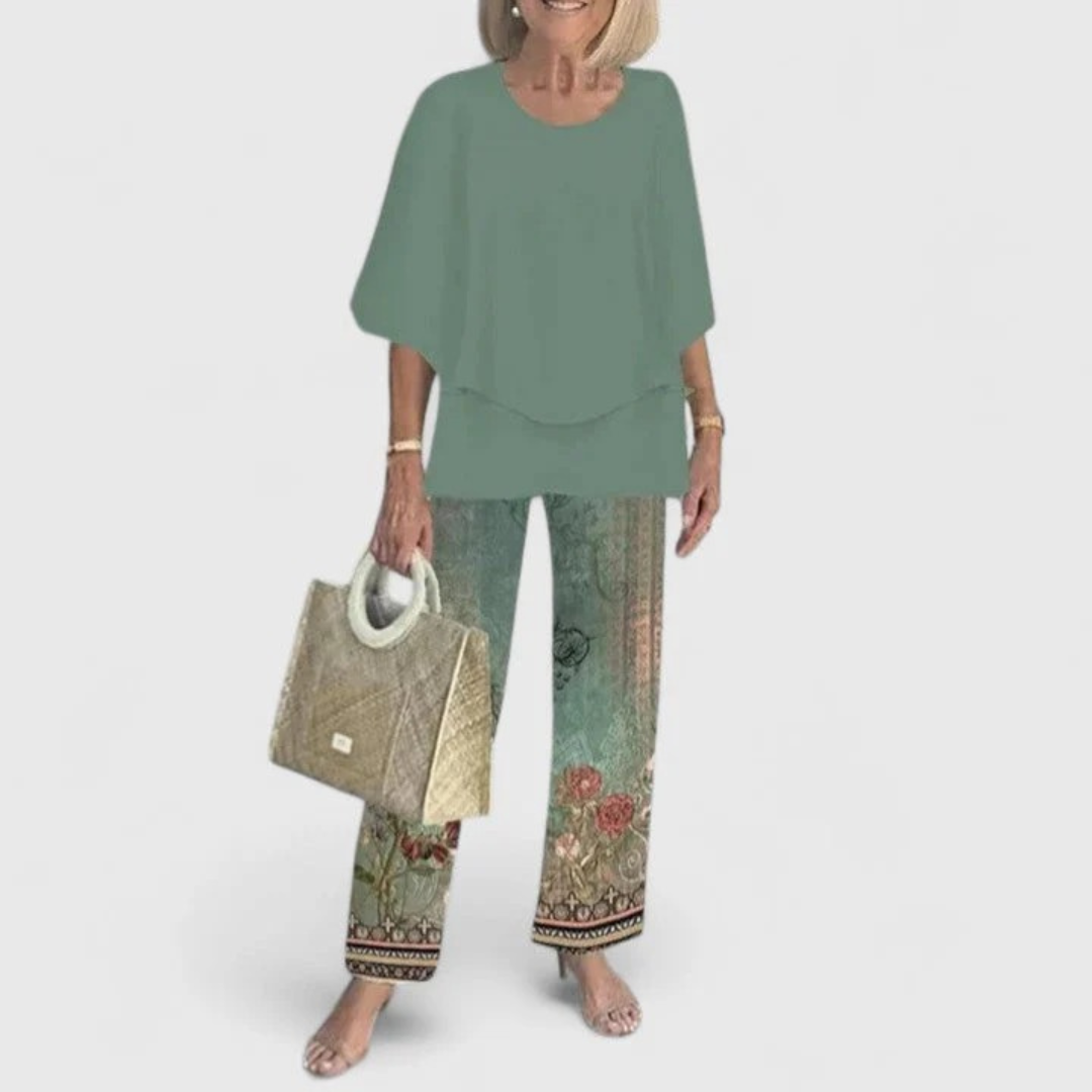 Sophie | Damen Stilvoller Zweiteiler