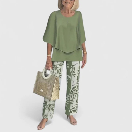 Sophie | Damen Stilvoller Zweiteiler