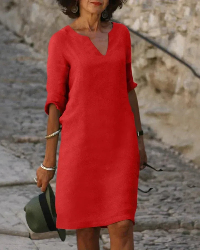 Strand Sommerkleid für Damen | Midi